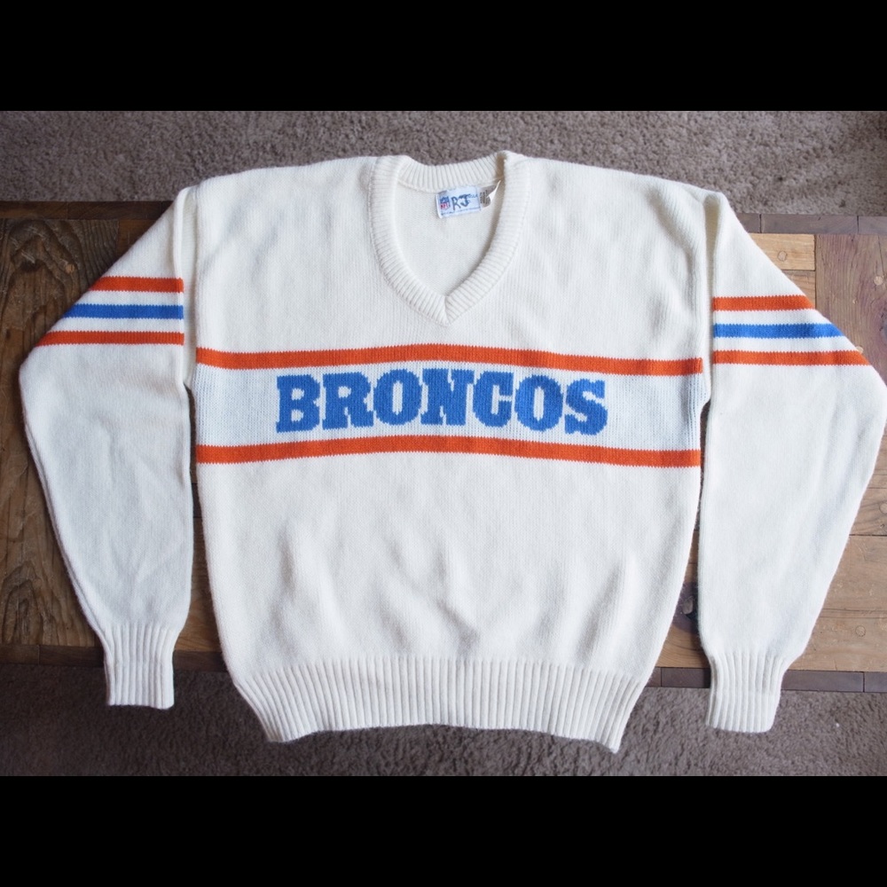 Vintage Broncos Sweater